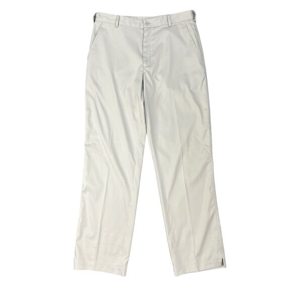 Nike Golf Pants Mens 32x32 Dri Fit Tech Flat Front Straight Leg Stretch Chino - Picture 1 of 14